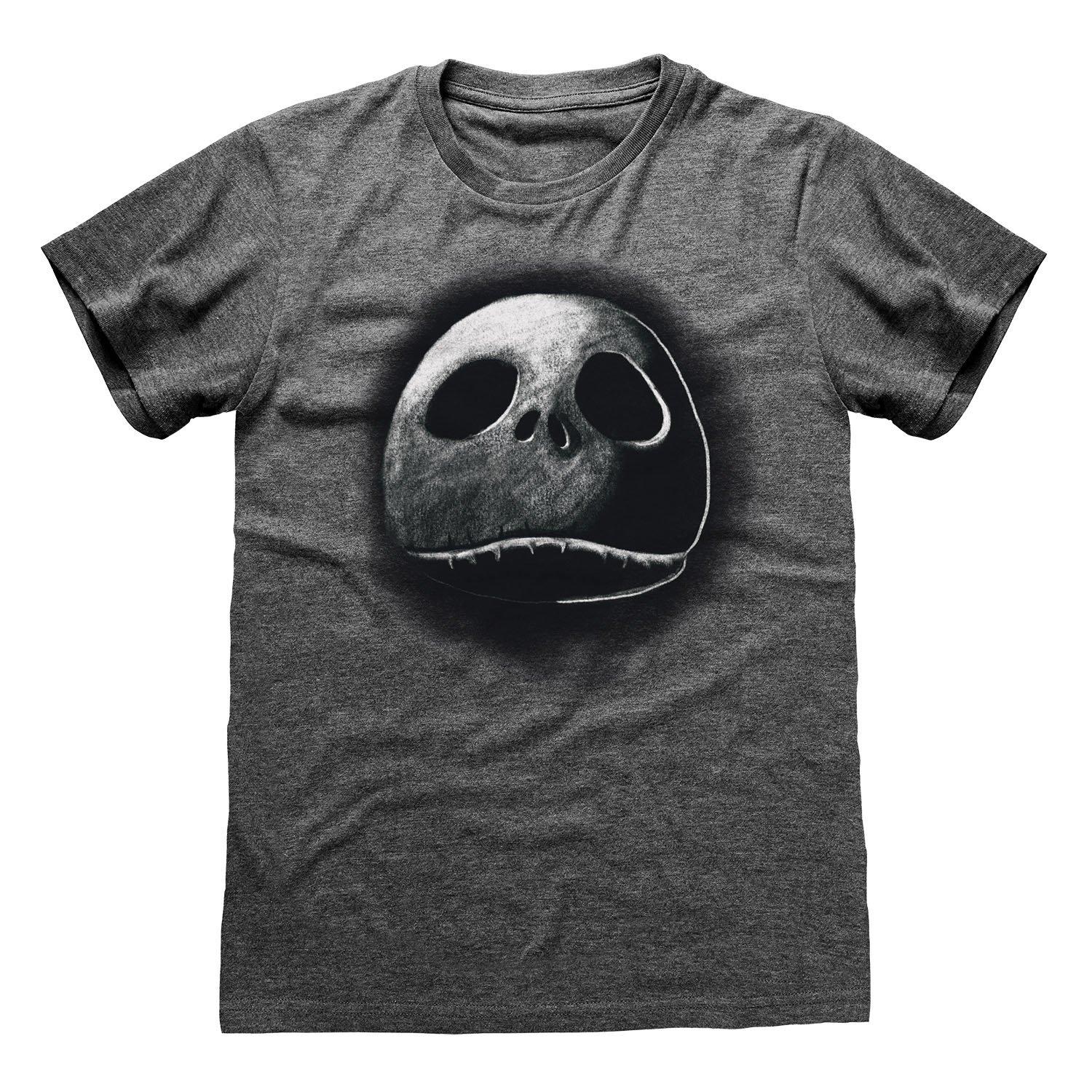 Tshirt Damen Taubengrau L von Nightmare Before Christmas