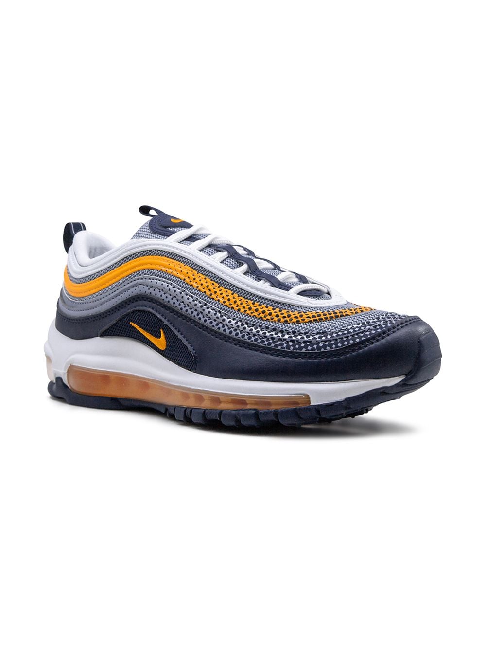 Nike Kids Air Max 97 RF "Midnight Navy/Laser Orange" sneakers - Blue von Nike Kids