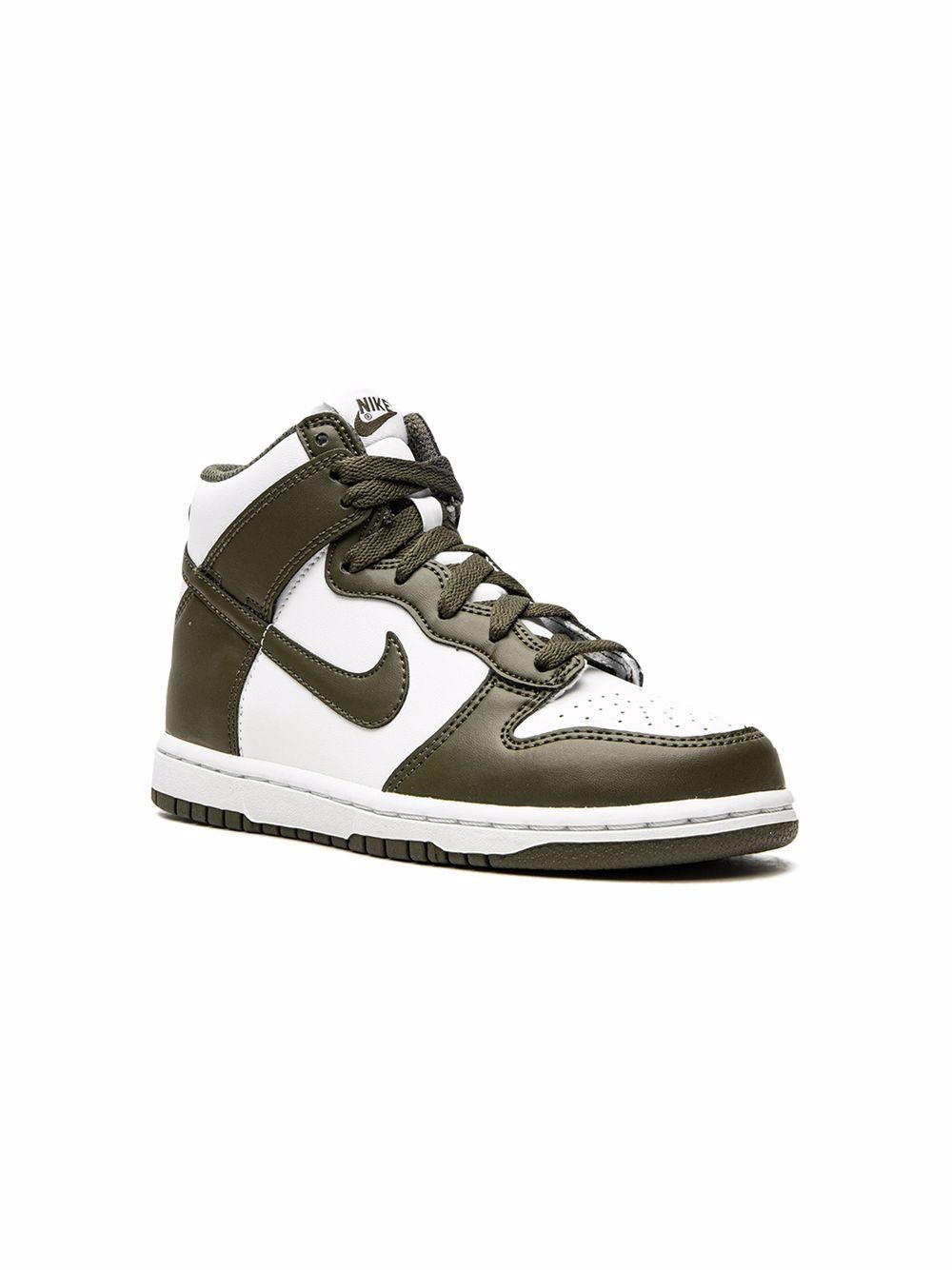 Nike Kids Dunk High "Cargo Khaki" sneakers - White von Nike Kids