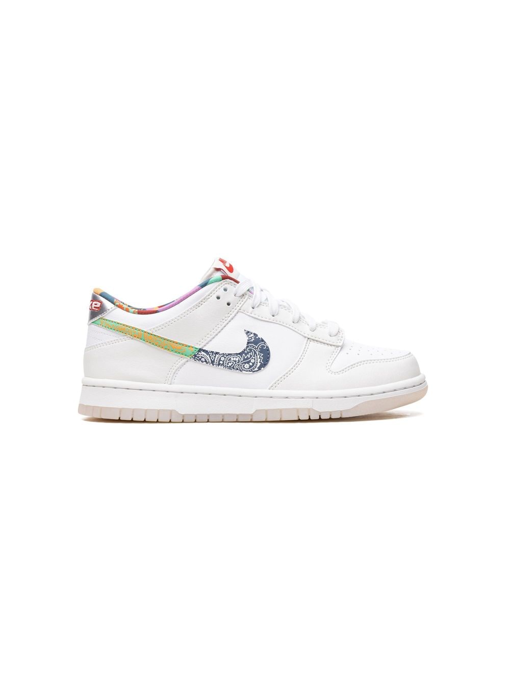 Nike Kids Dunk Low "Multi Color Paisley" sneakers - White von Nike Kids