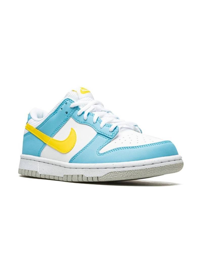 Nike Kids Dunk Low "Homer Simpson" sneakers - White von Nike Kids