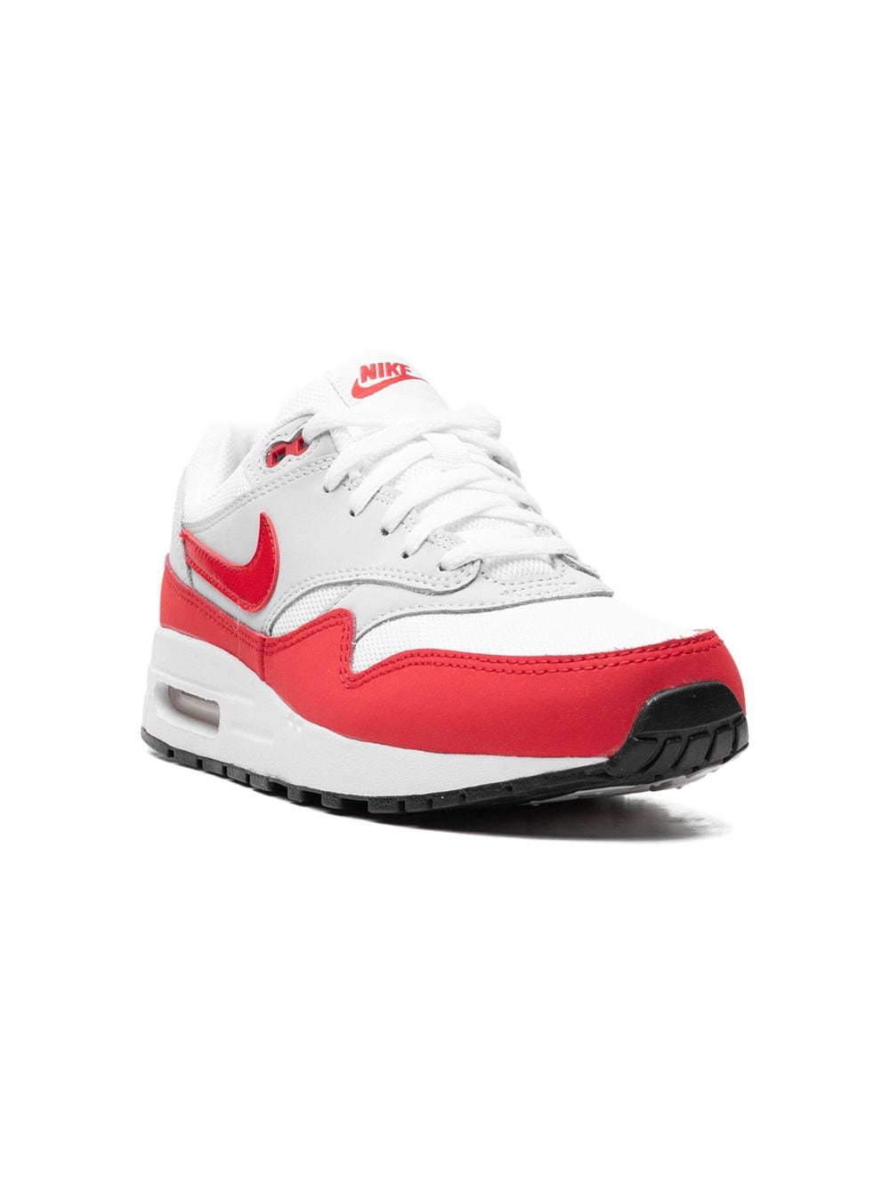 Nike Kids Nike Air Max 1 GS "White/Neutral Grey/Sports Red" von Nike Kids