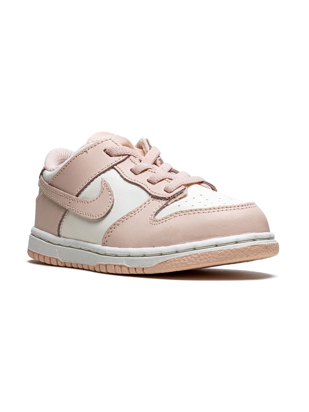 Nike Kids Dunk Low "Orange Pearl" sneakers - White von Nike Kids