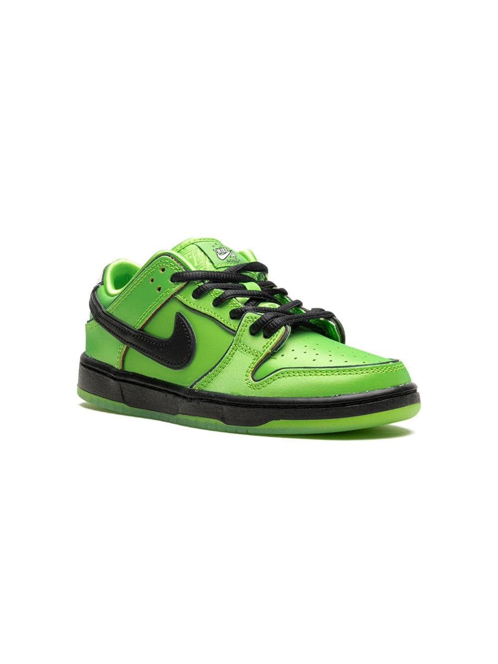 Nike Kids Powerpuff Girls SB Dunk Low "Buttercup" sneakers - Green von Nike Kids