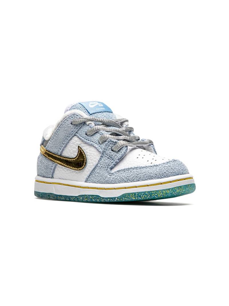 Nike Kids x Sean Cliver SB Dunk Low Pro QS (Td) "Holiday Special" sneakers - Grey von Nike Kids