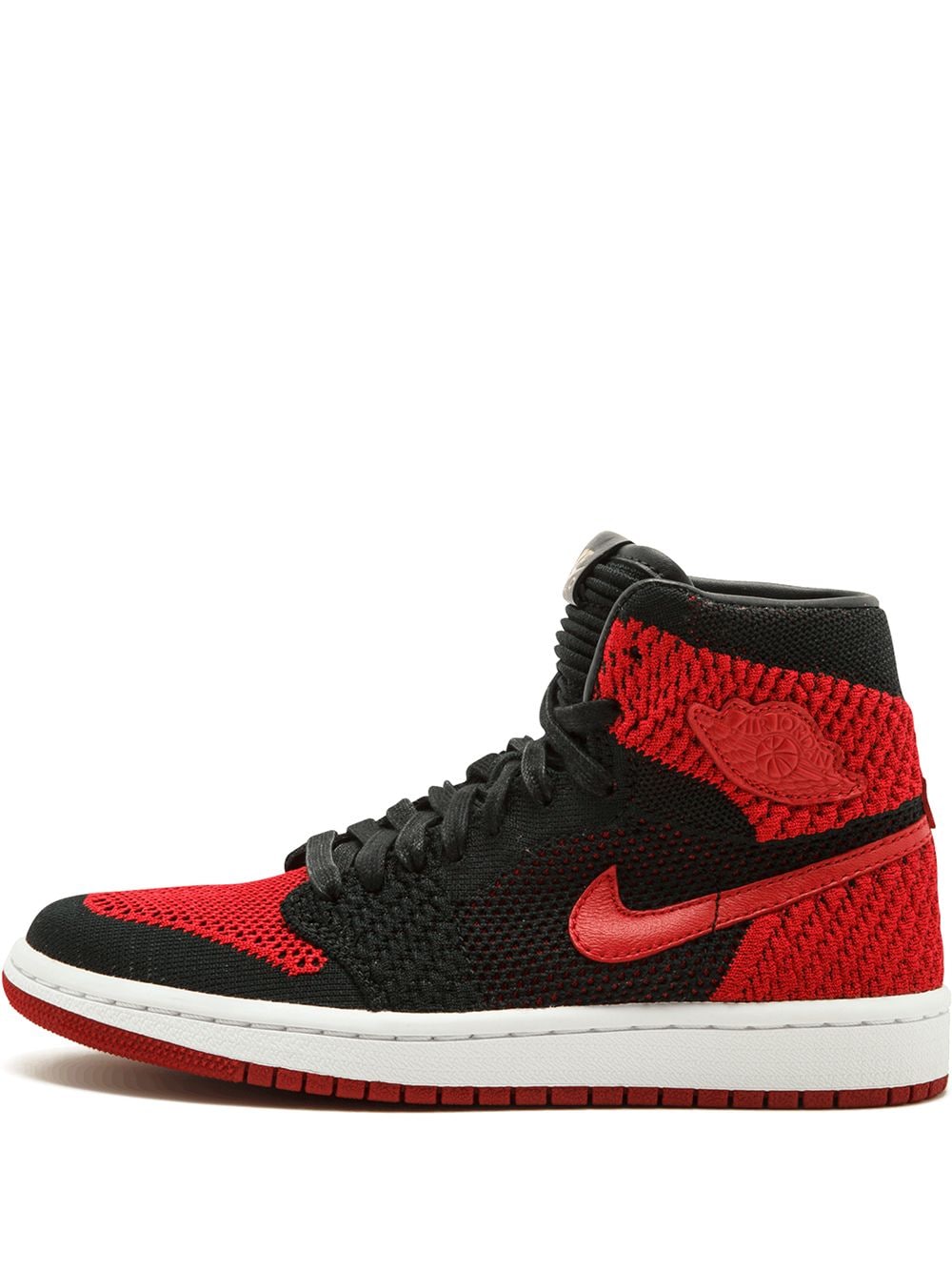 Jordan Kids Air Jordan 1 Retro Hi Flyknit "Bred" sneakers - Black von Jordan Kids