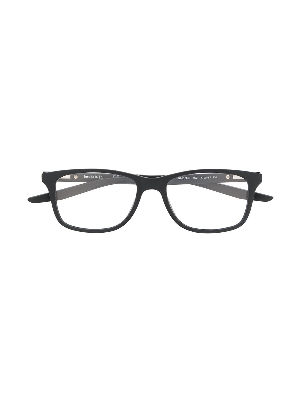 Nike Kids square shaped glasses - Black von Nike Kids