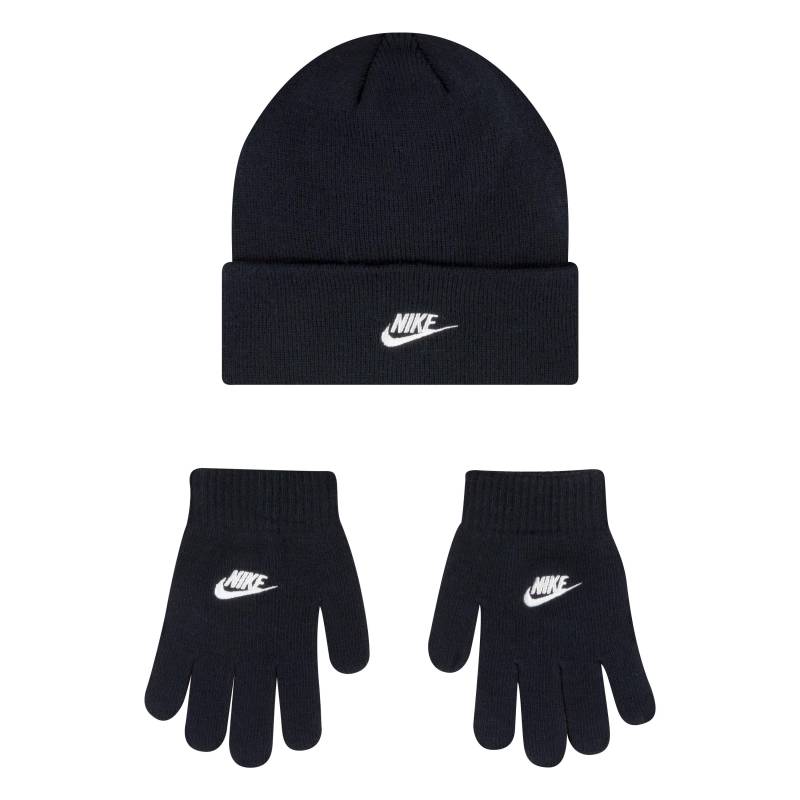 Nike Sportswear Beanie »NAN FUTURA BEANIE/GLOVE SET«, (Set, 2 St.), Grösse 8-15, für Kinder von Nike Sportswear