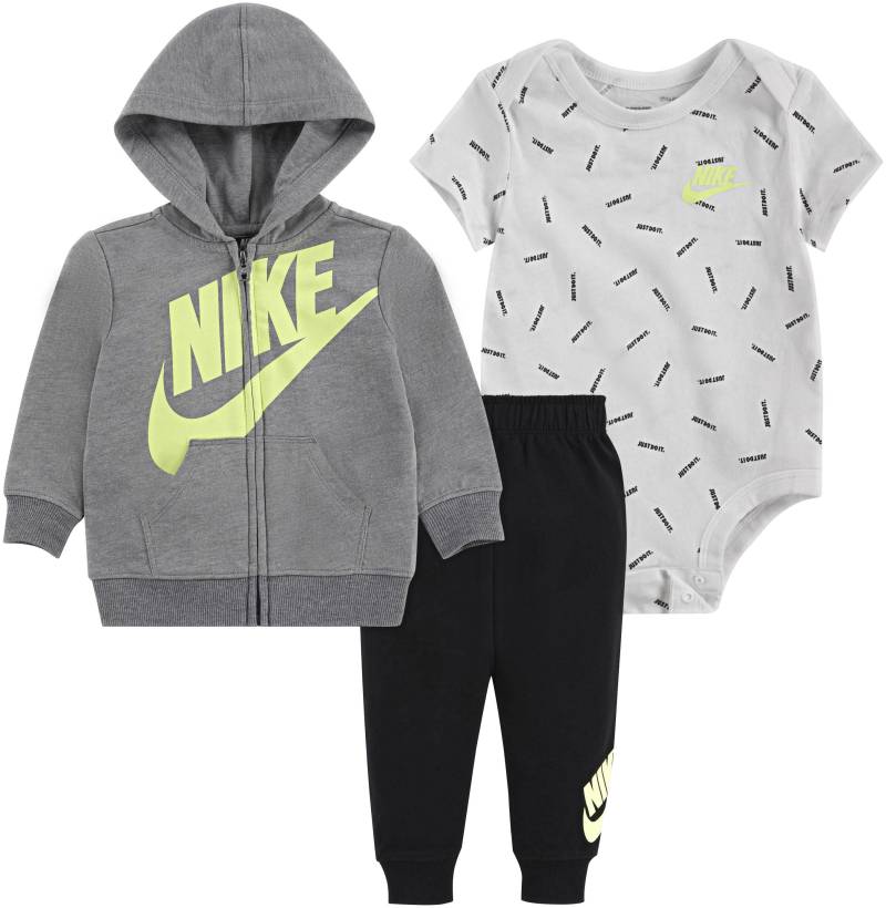 Nike Sportswear Erstausstattungspaket »JDI TOSS 3PC FZ PANT SET«, für Babys von Nike Sportswear