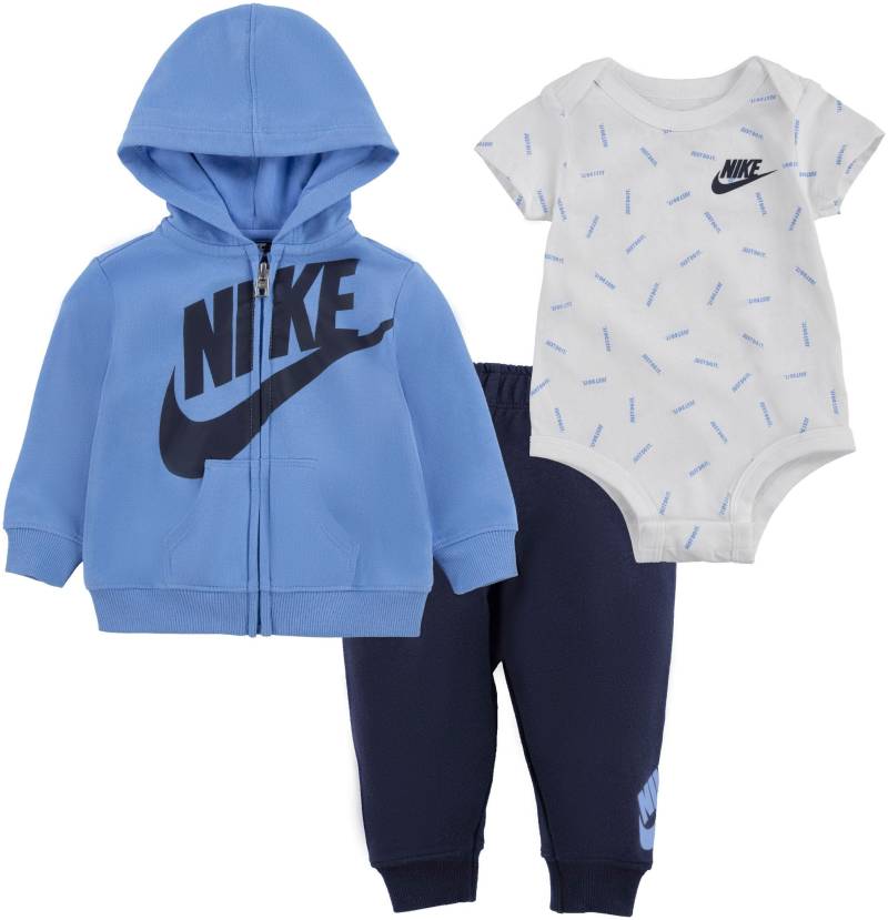 Nike Sportswear Erstausstattungspaket »JDI TOSS 3PC FZ PANT SET«, für Babys von Nike Sportswear
