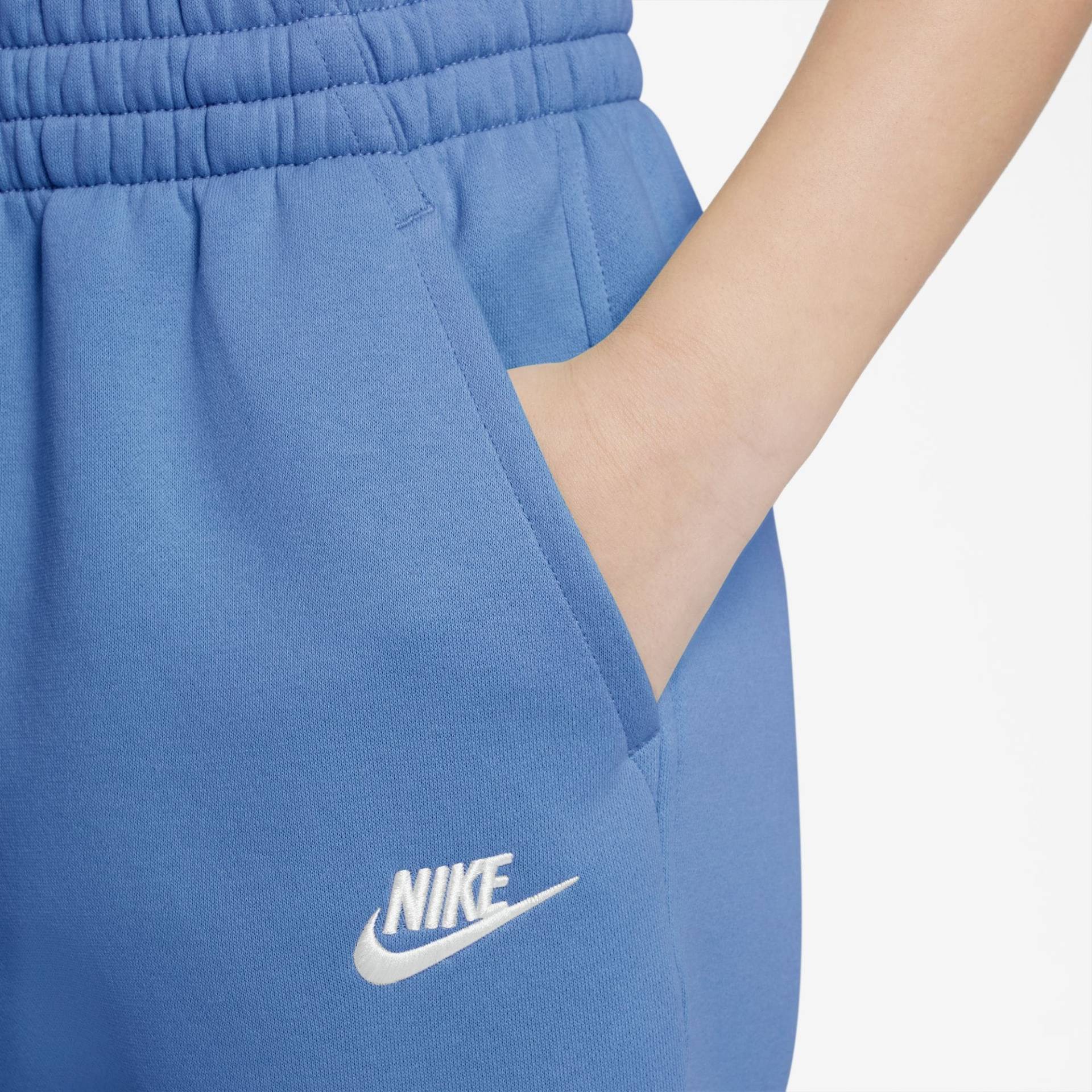 Nike Sportswear Jogginghose »CLUB FLEECE BIG KIDS' (GIRLS') HIGH-WAISTED FITTED PANTS« von Nike Sportswear