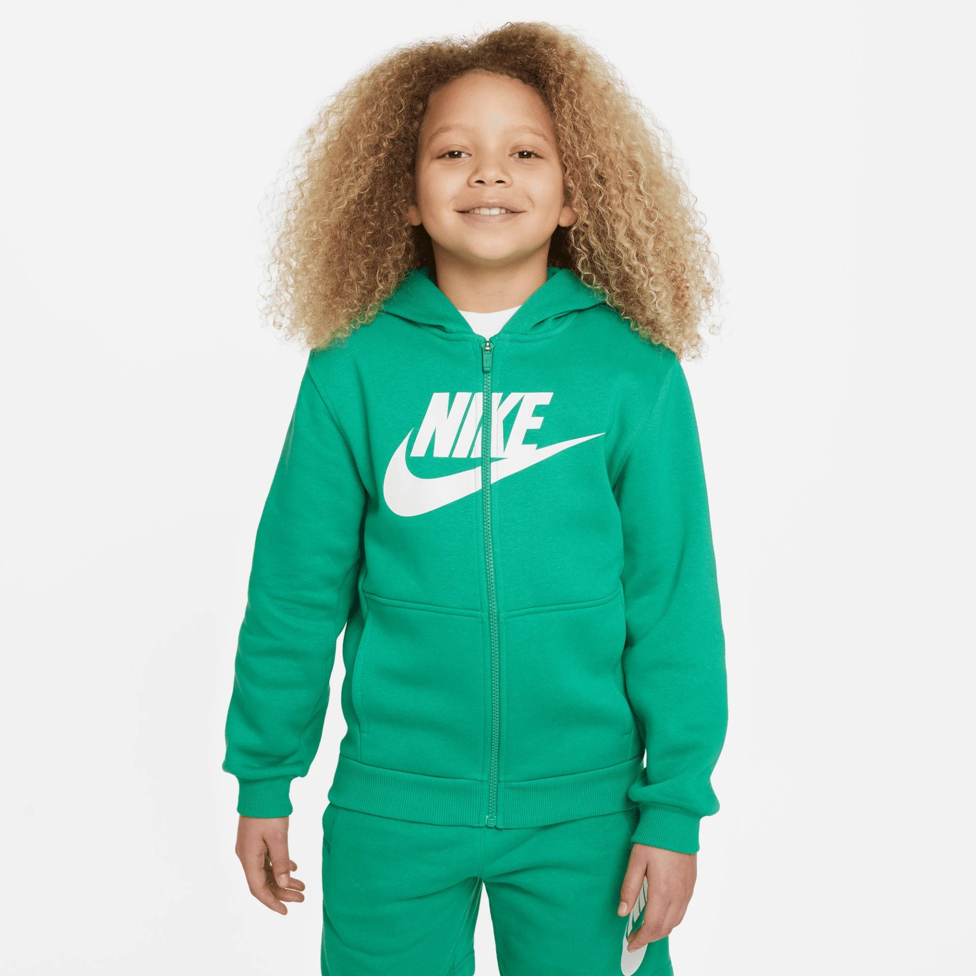 Nike Sportswear Kapuzensweatjacke »CLUB FLEECE BIG KIDS' FULL-ZIP HOODIE« von Nike Sportswear