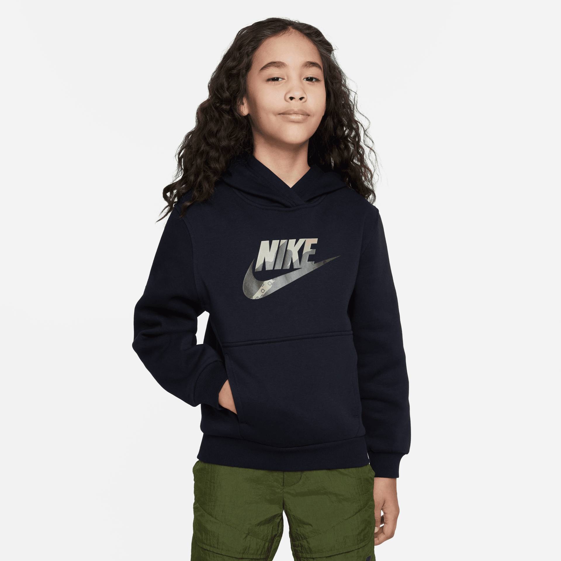 Nike Sportswear Kapuzensweatshirt »CLUB FLEECE BIG KIDS' GRAPHIC HOODIE« von Nike Sportswear