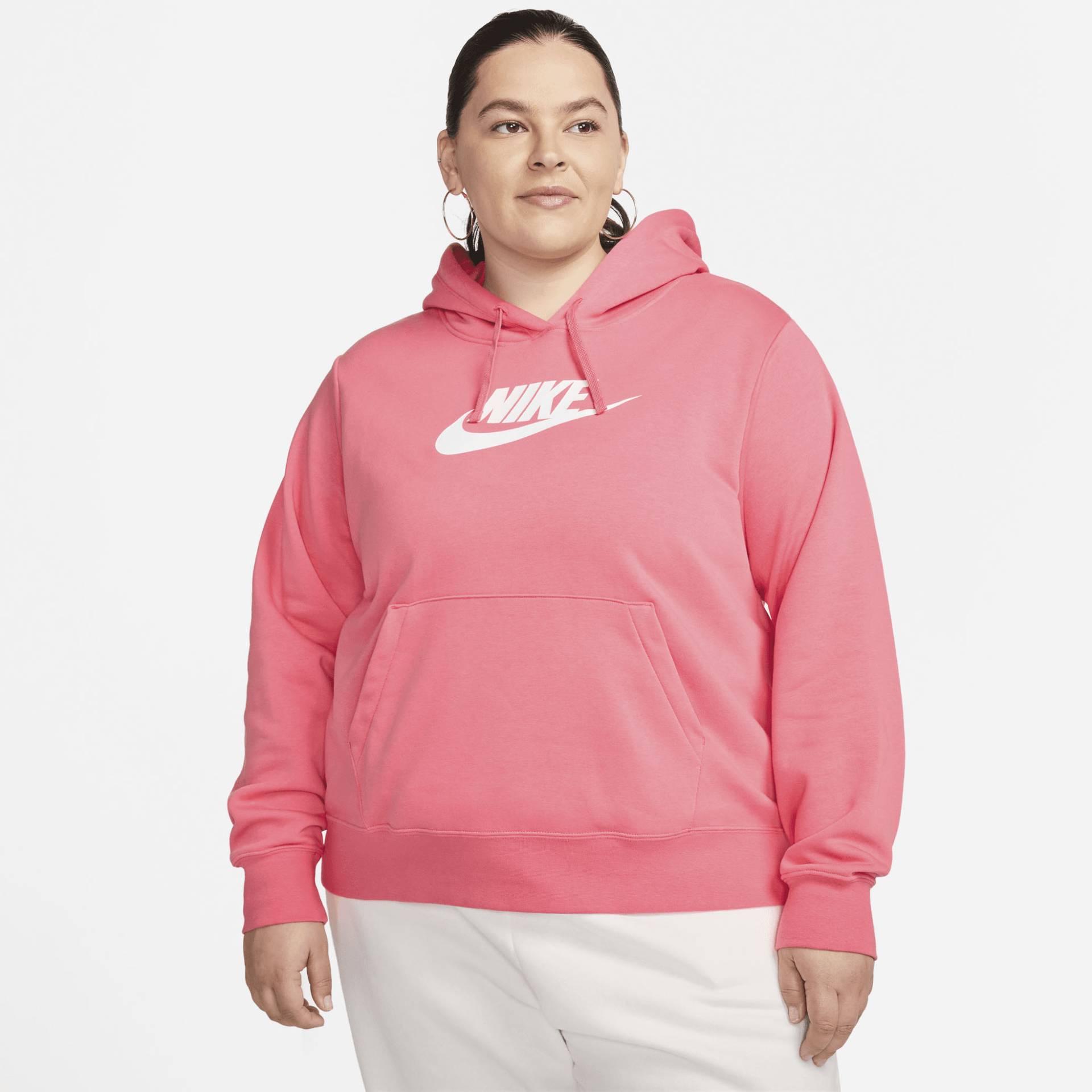 Nike Sportswear Kapuzensweatshirt »Club Fleece Women's Pullover Hoodie (Plus Size)« von Nike Sportswear