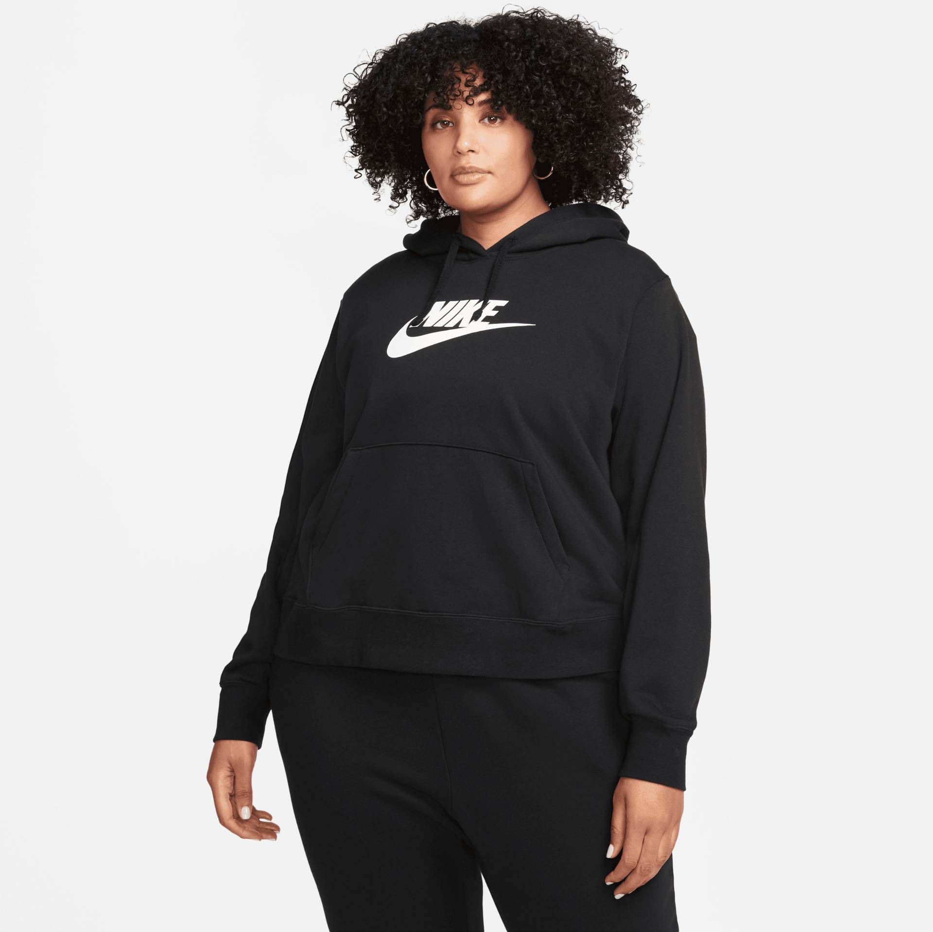 Nike Sportswear Kapuzensweatshirt »Club Fleece Women's Pullover Hoodie (Plus Size)« von Nike Sportswear