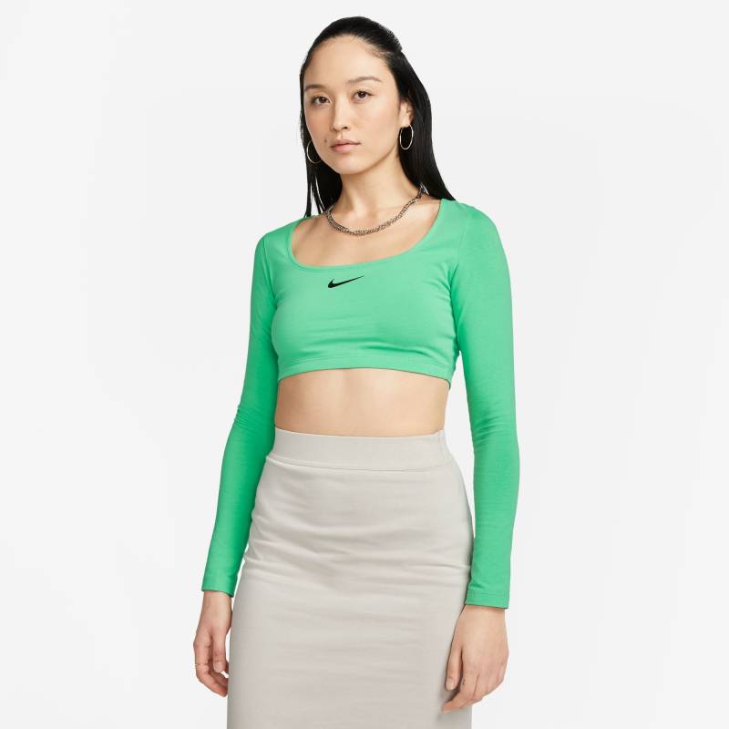 Nike Sportswear Langarmshirt »W NSW LS CROP TOP SW« von Nike Sportswear