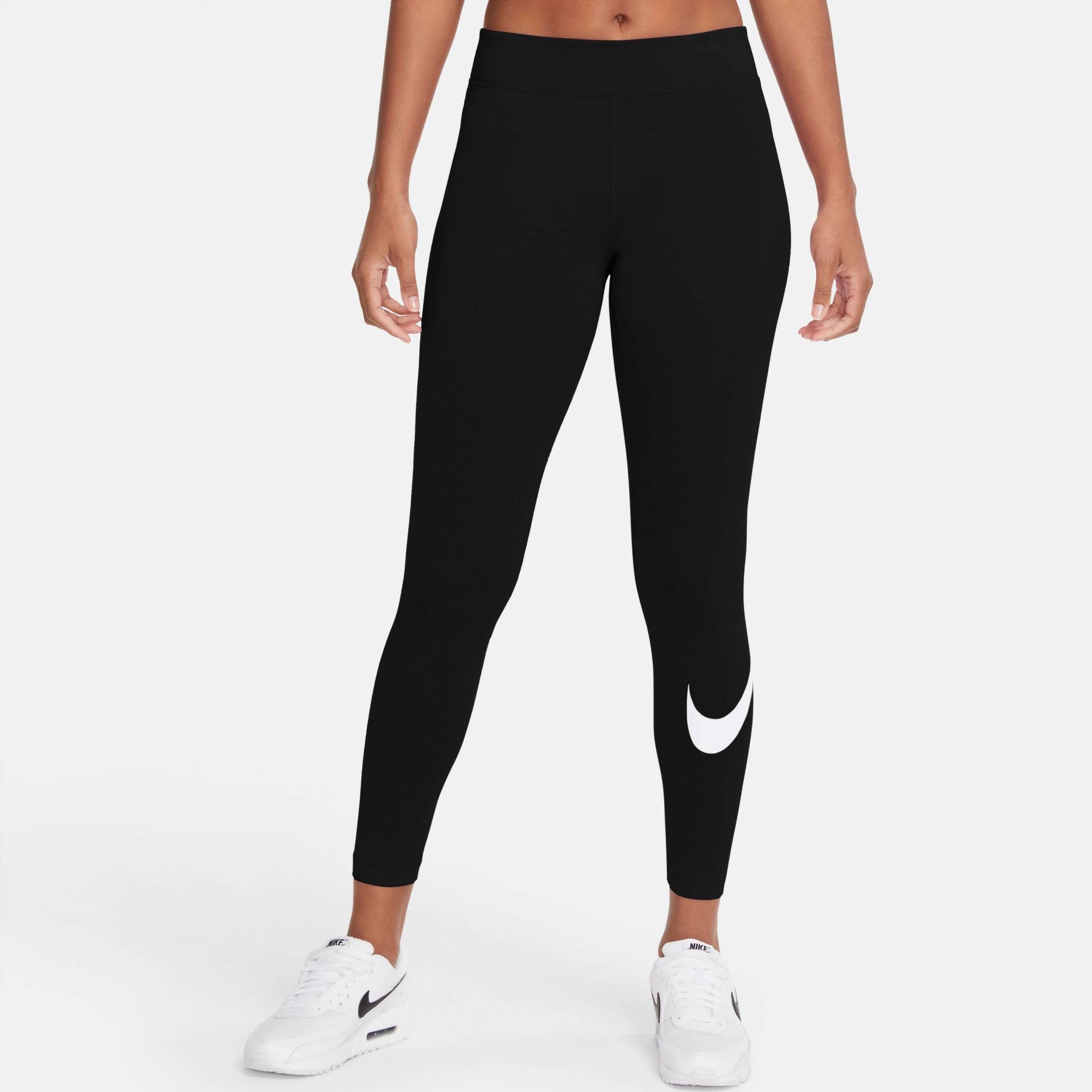 Nike Sportswear Leggings »Essential Women's Mid-Rise Swoosh Leggings« von Nike Sportswear