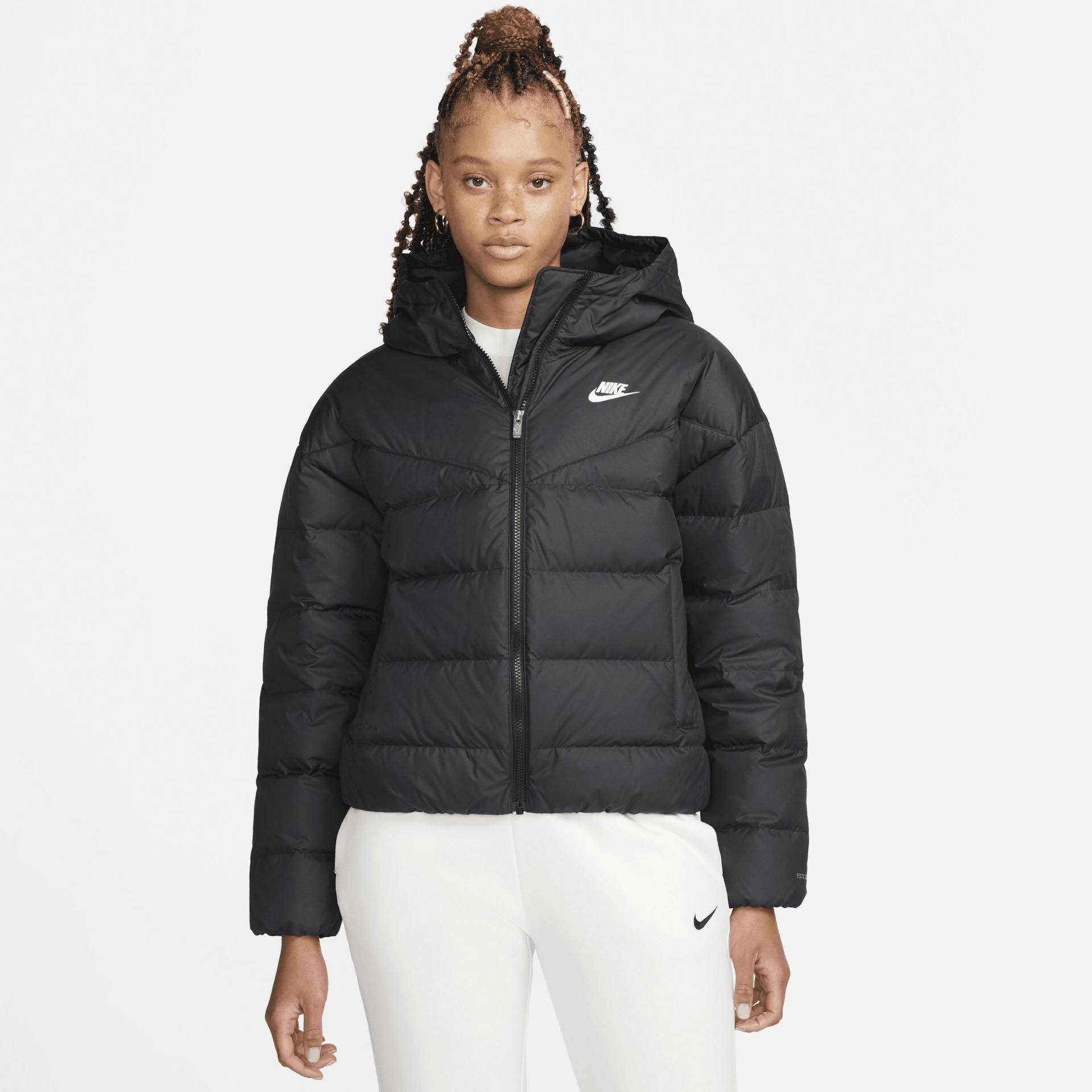 Nike Sportswear Outdoorjacke »W NSW SF DWN WR HD JKT«, mit Kapuze von Nike Sportswear