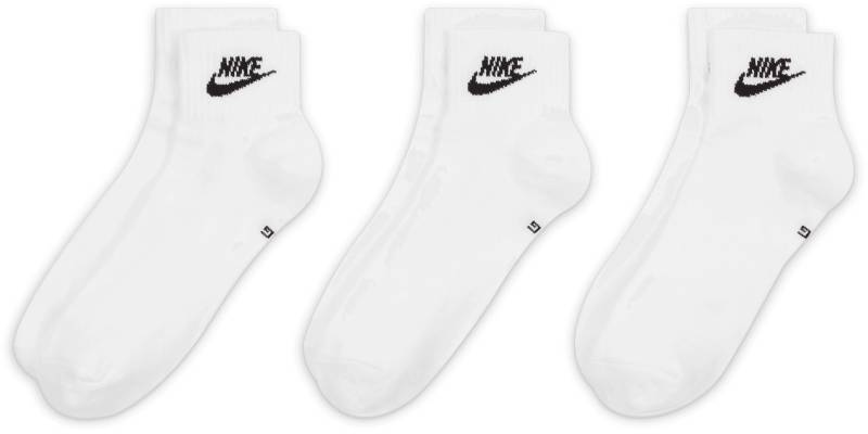 Nike Sportswear Socken »EVERYDAY ESSENTIAL ANKLE SOCKS (3 Pair)«, (Set, 3 Paar) von Nike Sportswear
