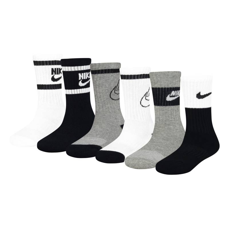 Nike Sportswear Socken »NHN NSW RETRO 6PK CREW«, (6 Paar), für Kinder Gr. 27 - 34,5 von Nike Sportswear