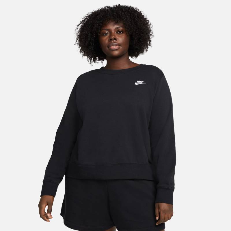 Nike Sportswear Sweatshirt »CLUB FLEECE WOMEN'S CREW-NECK SWEATSHIRT (PLUS SIZE)« von Nike Sportswear