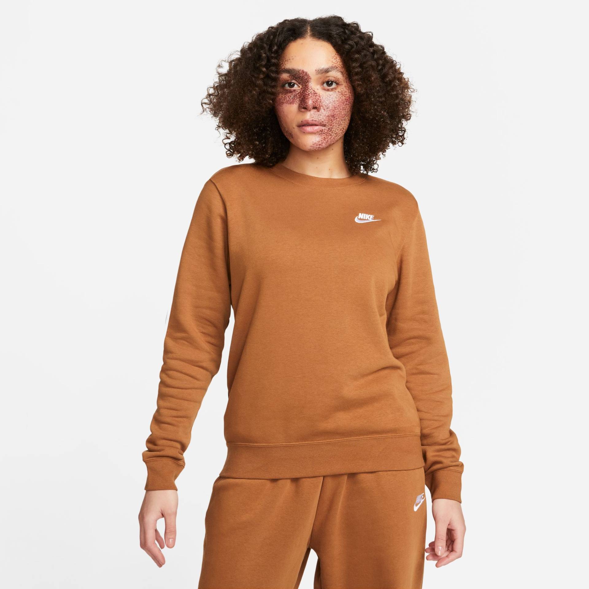 Nike Sportswear Sweatshirt »CLUB FLEECE WOMEN'S CREW-NECK SWEATSHIRT« von Nike Sportswear