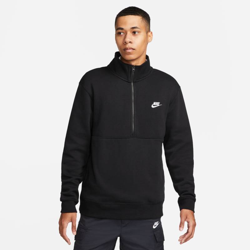 Nike Sportswear Sweatshirt »CLUB MEN'S BRUSHED-BACK 1/-ZIP PULLOVER« von Nike Sportswear