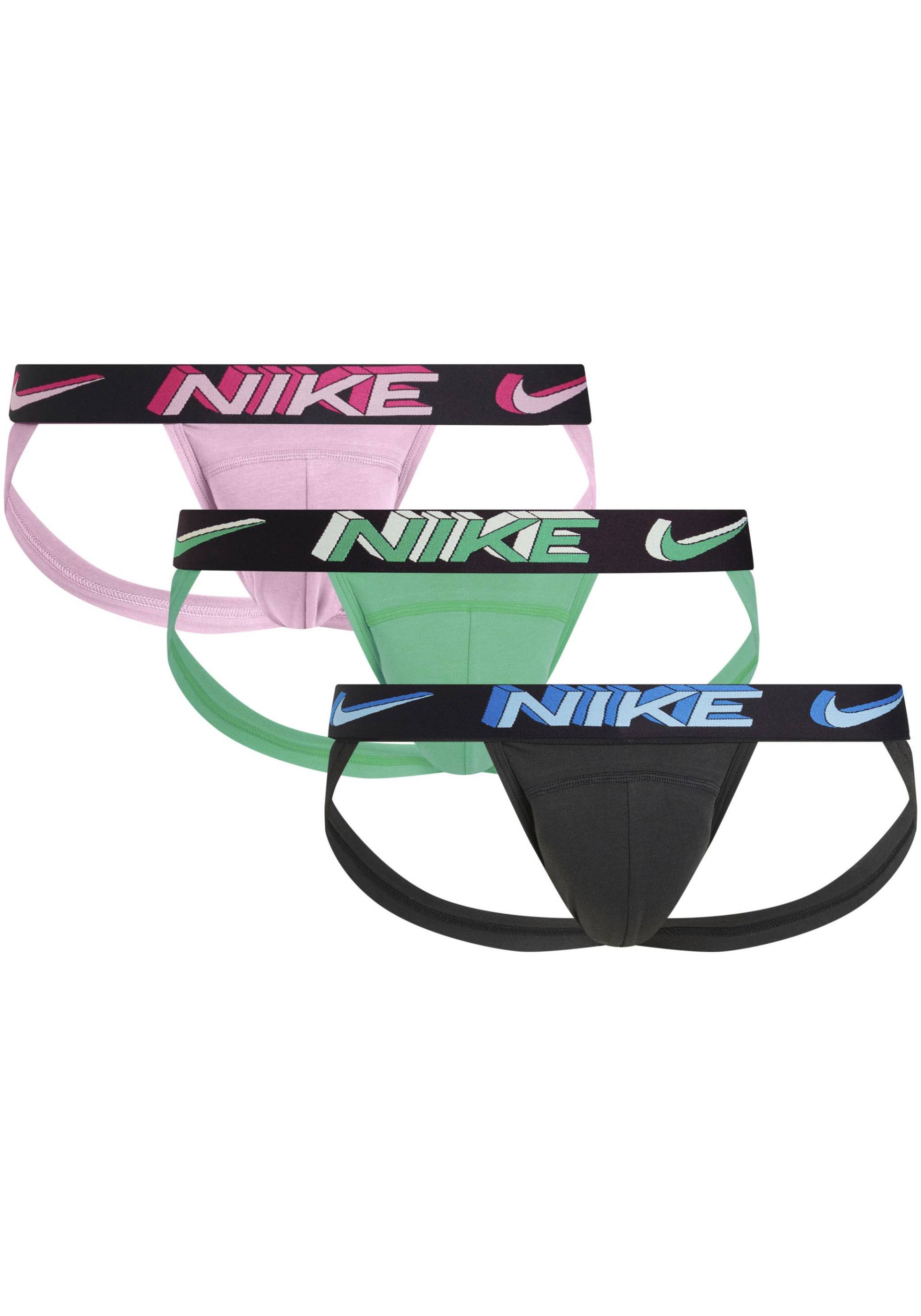 NIKE Underwear String »JOCK STRAP 3PK«, (Packung, 3 St., 3er), mit NIKE Logo-Elastikbund von Nike Underwear