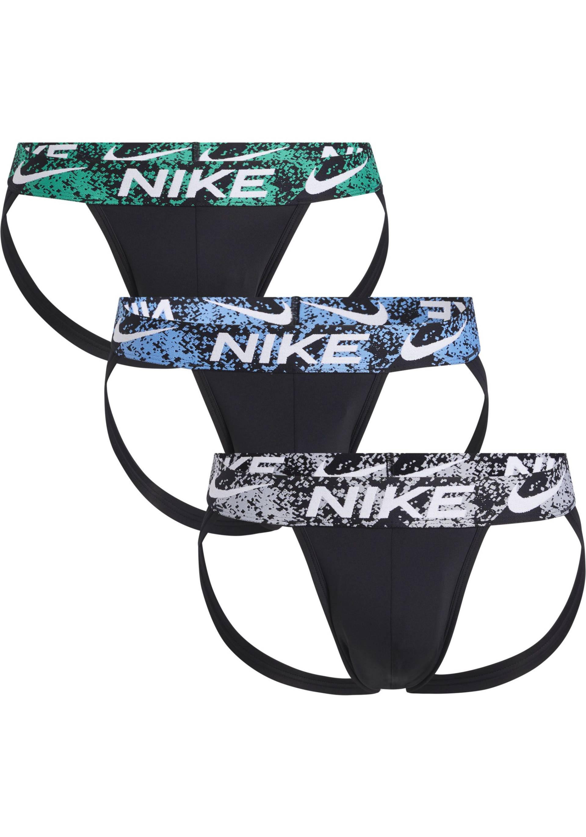 NIKE Underwear String »JOCK STRAP 3PK«, (Packung, 3er-Pack), mit NIKE Logo-Elastikbund (3 Stück) von Nike Underwear