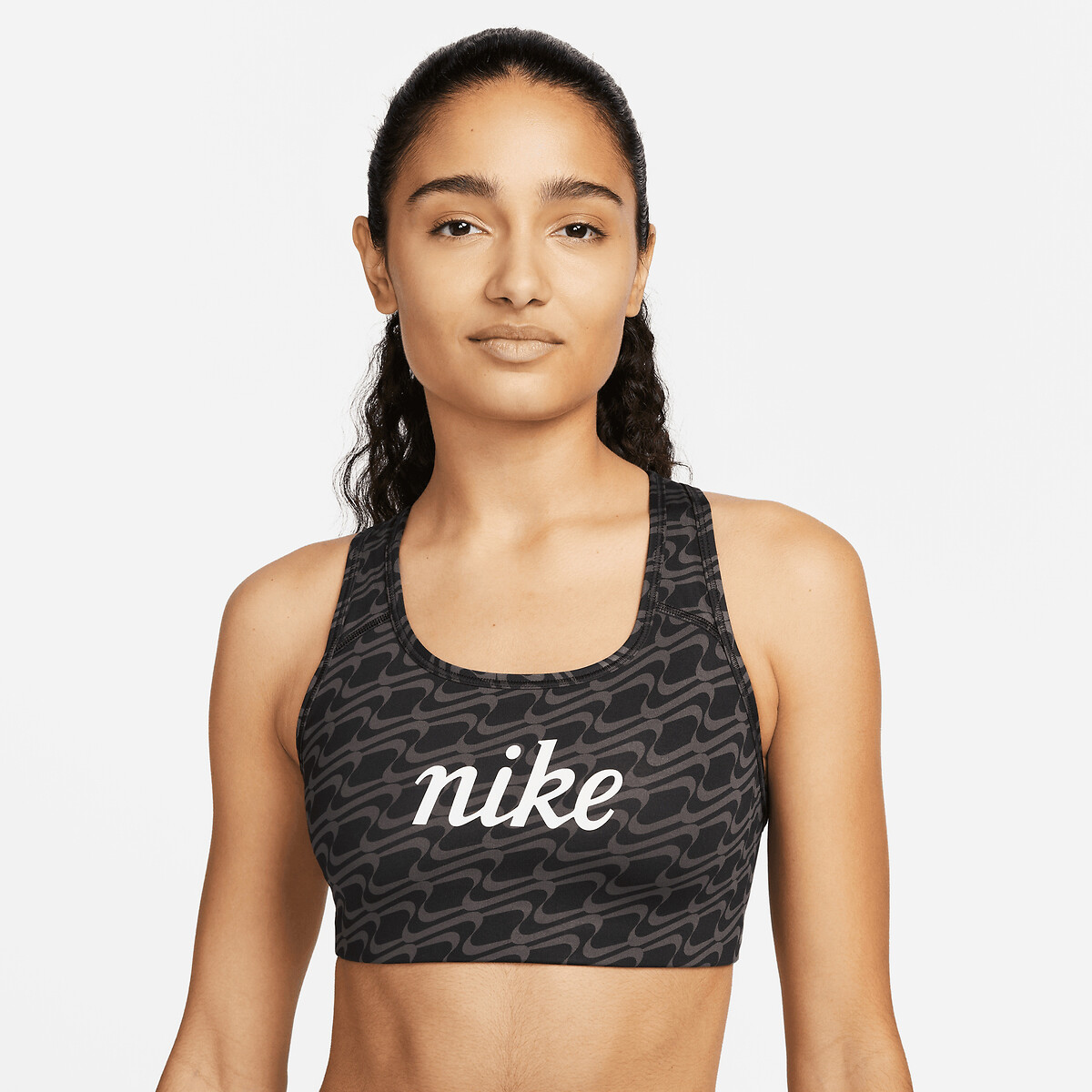 Bustier Nike Dri-fit Swoosh, mittlerer Halt von Nike