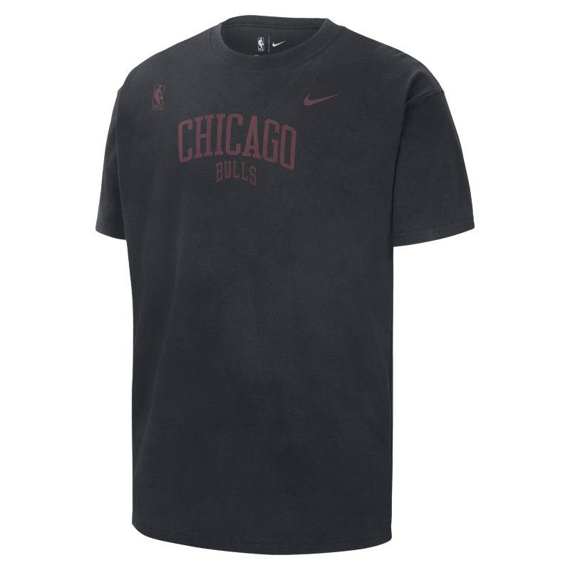 Chicago Bulls Courtside Max 90 Nike NBA-T-Shirt für Herren - Schwarz von Nike