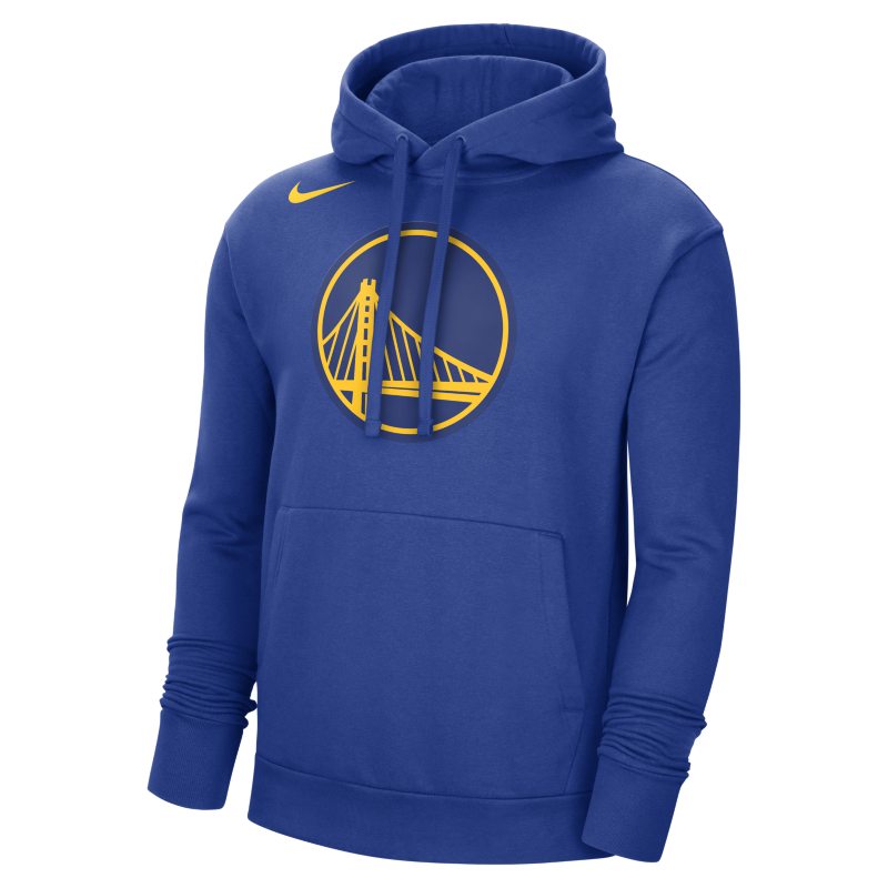 Golden State Warriors Nike NBA-Fleece-Hoodie für Herren - Blau von Nike