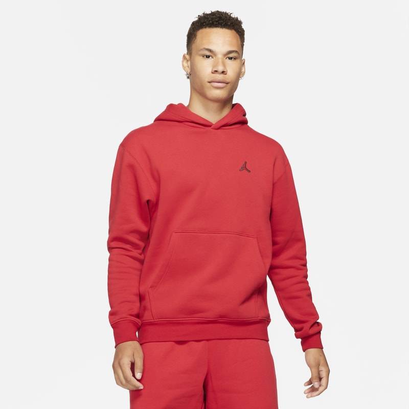 Jordan Essentials Fleece-Hoodie für Herren - Rot von Nike