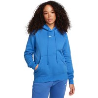 NIKE Damen Hoodie Sportswear Phoenix Fleece blau | L von Nike