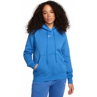 NIKE Damen Hoodie Sportswear Phoenix Fleece blau | XS von Nike