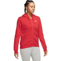 NIKE Damen Jacke Sportswear Club Fleece  rot | M von Nike