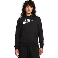 NIKE Damen Kapuzenpullover Sportswear Club Fleece schwarz | L von Nike