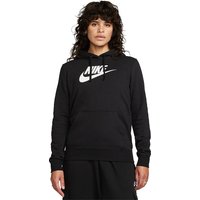 NIKE Damen Kapuzenpullover Sportswear Club Fleece schwarz | M von Nike