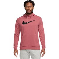 NIKE Herren Hoodie Dri-FIT rot | S von Nike