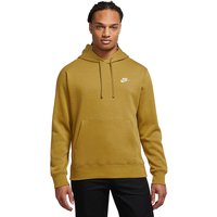 NIKE Herren Hoodie  Sportswear Club Fleece braun | S von Nike