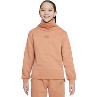 NIKE Mädchen Hoodie Sportswear Club Fleece orange | S von Nike