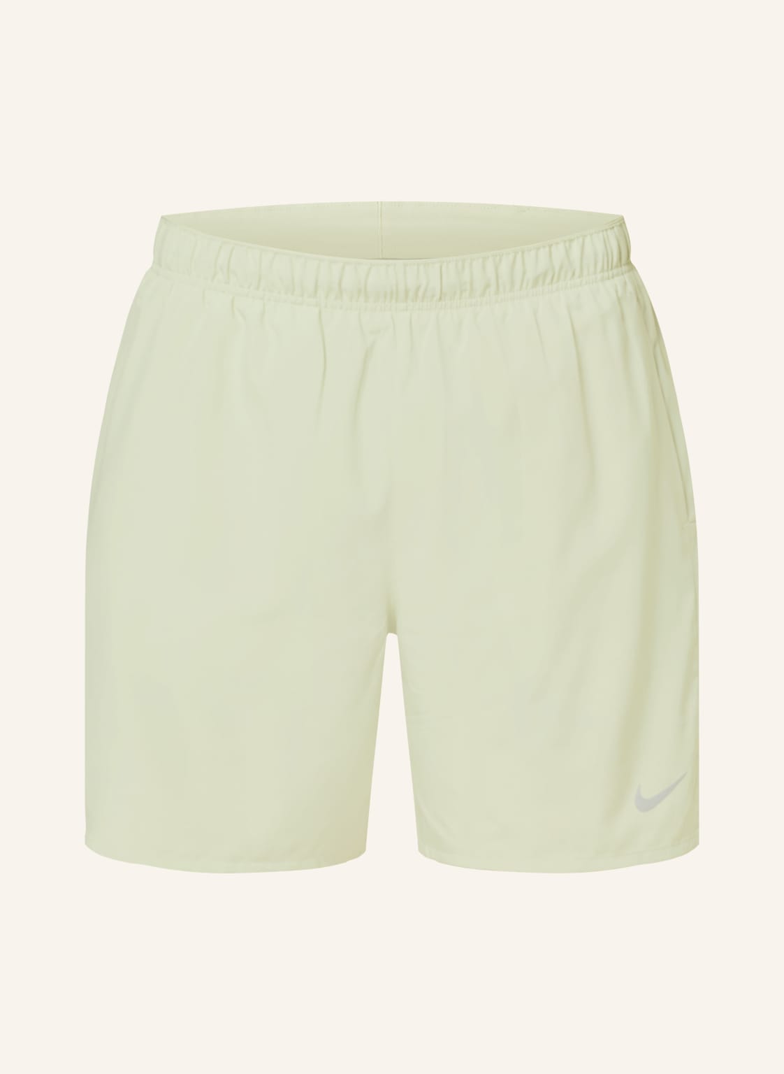 Nike 2-In-1-Laufshorts Challanger gruen von Nike