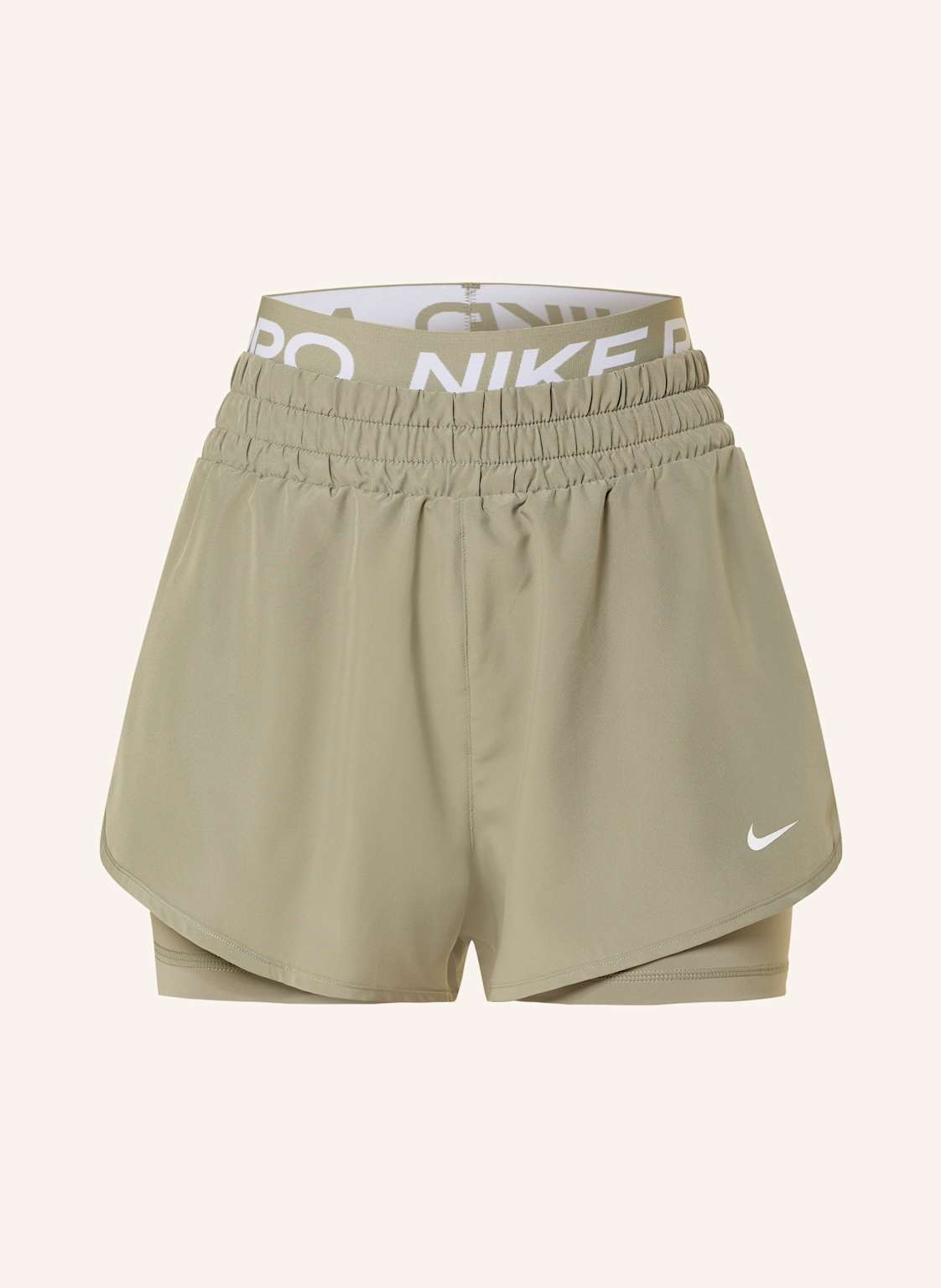 Nike 2-In-1-Trainingsshorts Dri-Fit gruen Nike 2-In-1-Trainingsshorts Dri-Fit gruen von Nike