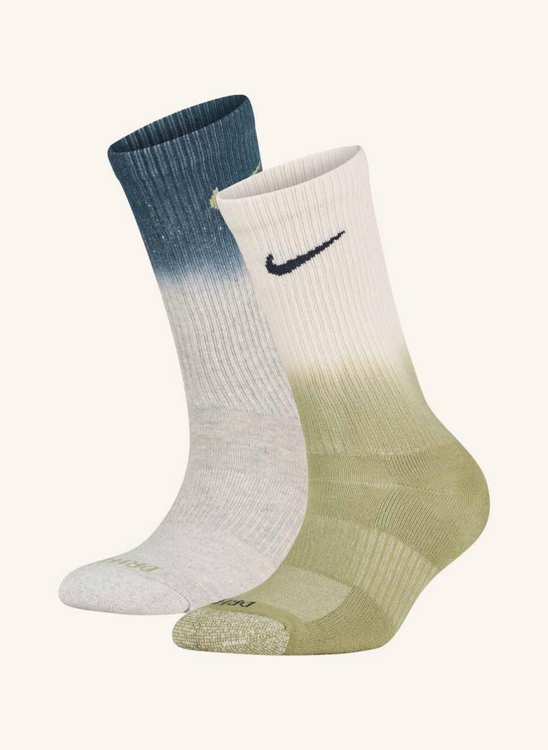 Nike 2er-Pack Strümpfe Everyday Plus Cush Crew beige von Nike