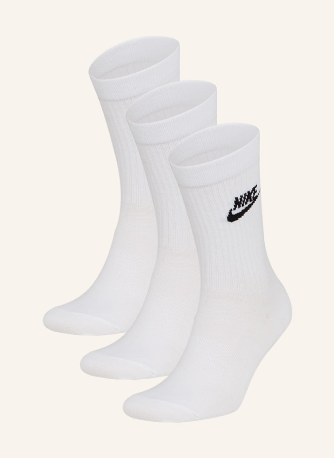 Nike 3er-Pack Sportsocken Everyday Essential Crew weiss von Nike