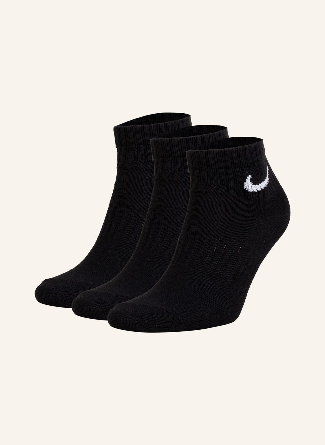 Nike 3er-Pack Sportsocken schwarz Nike 3er-Pack Sportsocken schwarz von Nike