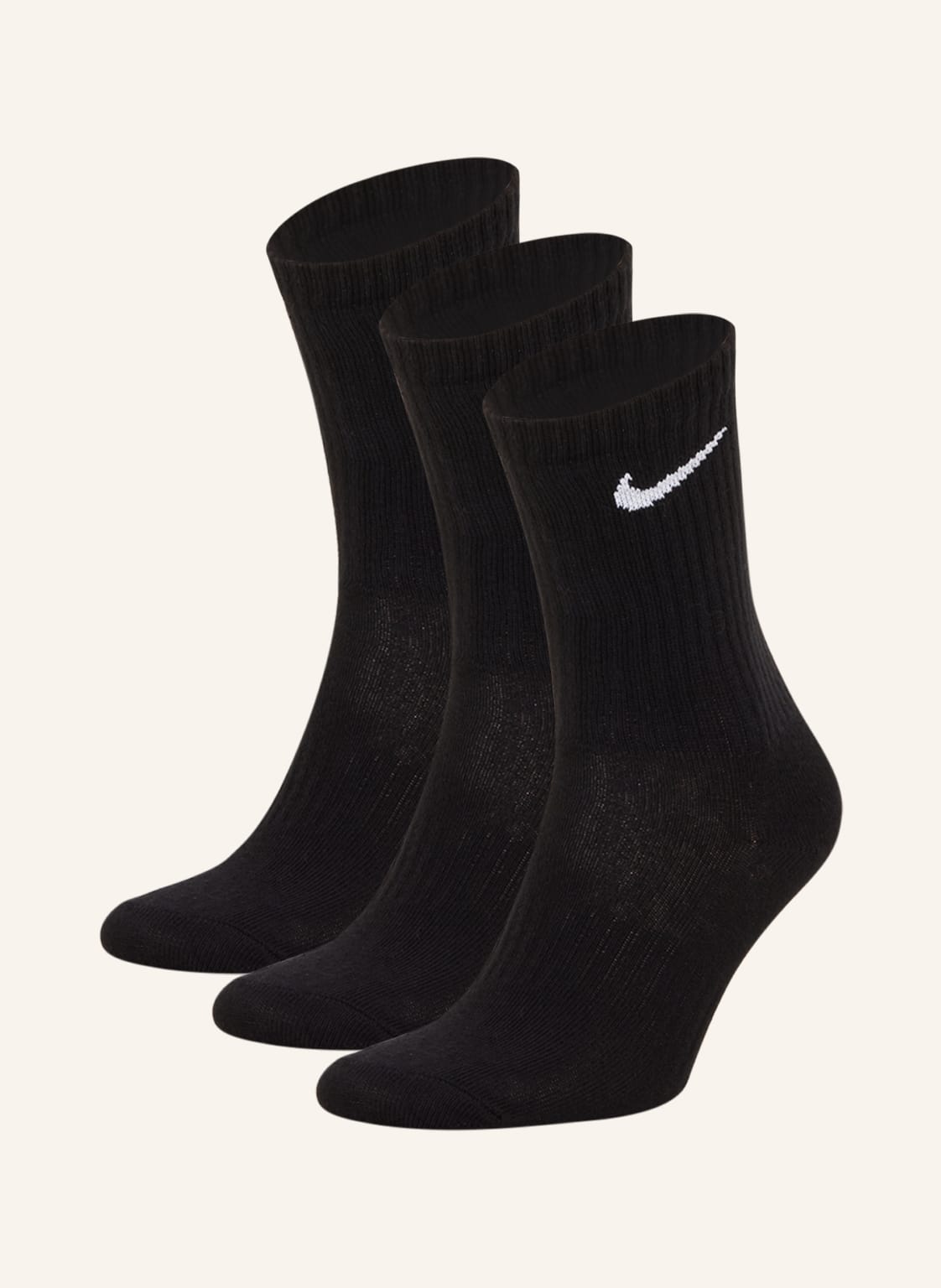 Nike 3er-Sportsocken Everday Lighweight schwarz Nike 3er-Sportsocken Everday Lighweight schwarz von Nike