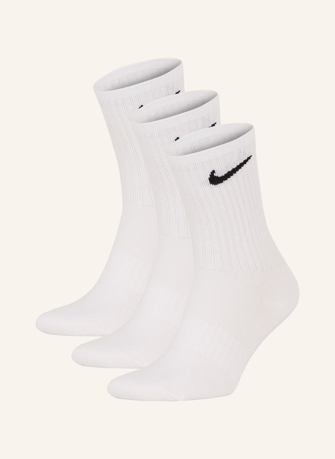 Nike 3er-Sportsocken Everday Lighweight weiss Nike 3er-Sportsocken Everday Lighweight weiss von Nike