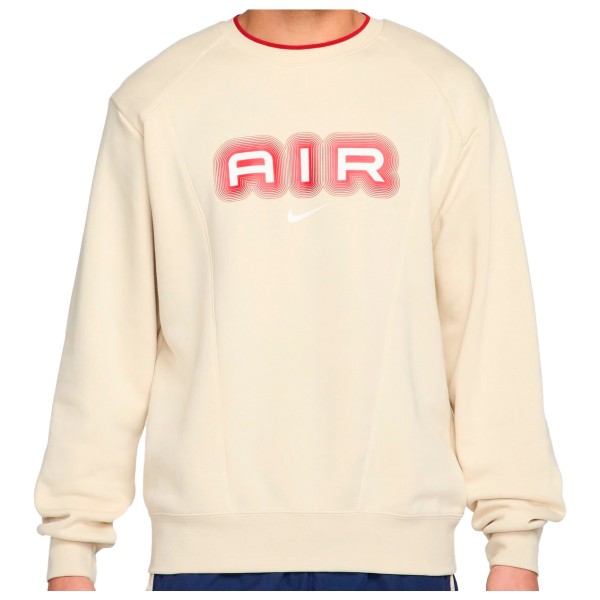 Nike - Air Crew Fleece - Pullover Gr M weiß/beige von Nike
