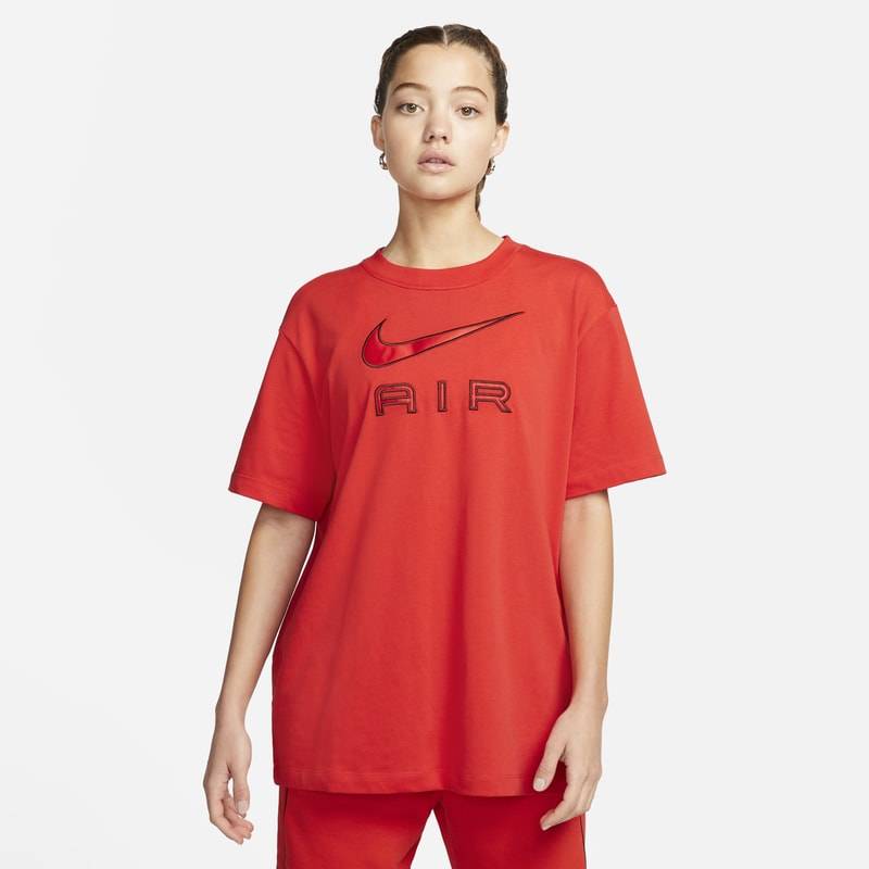 Nike Air Damen-T-Shirt - Rot von Nike